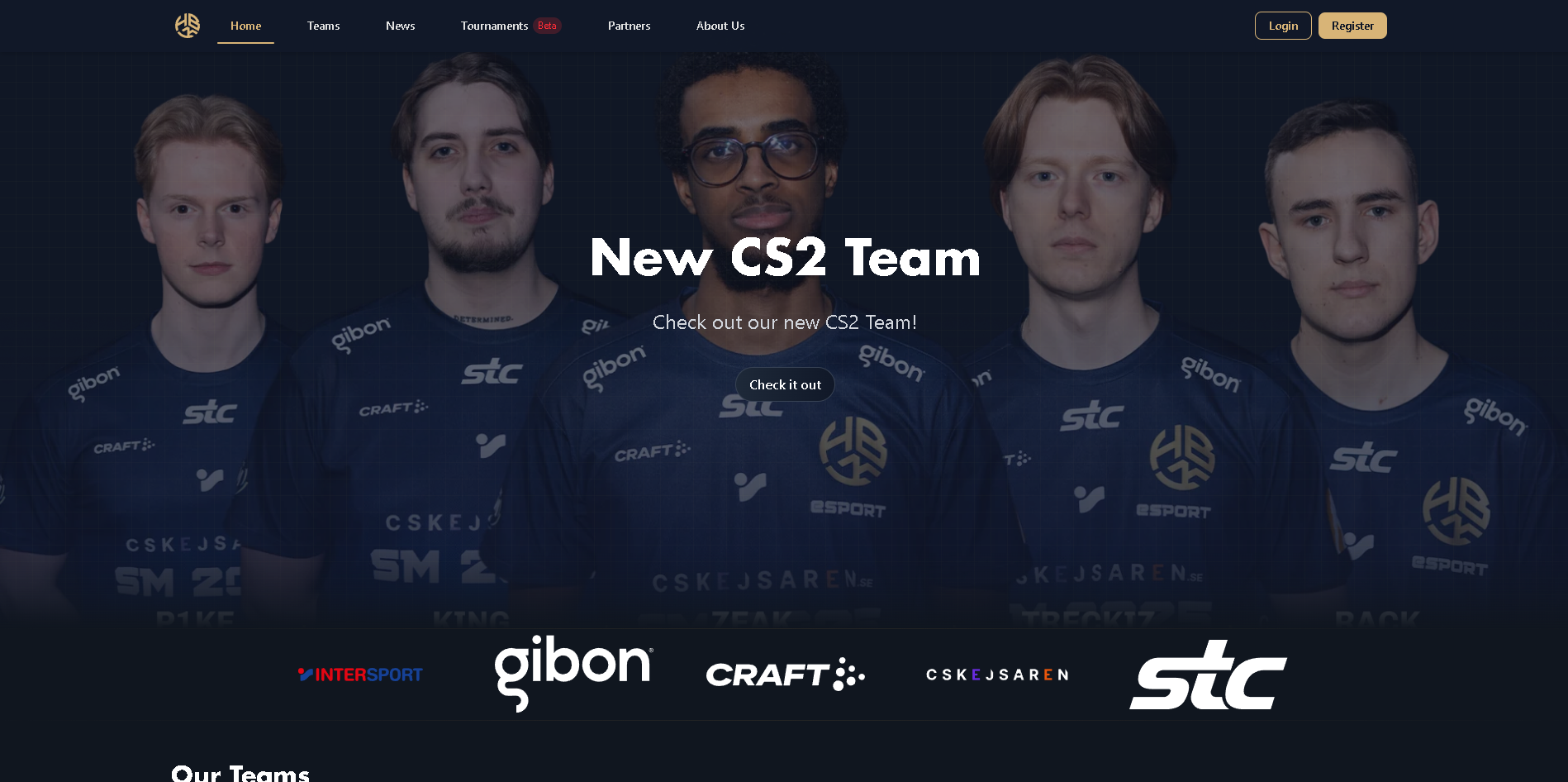 Hässle Esports Website