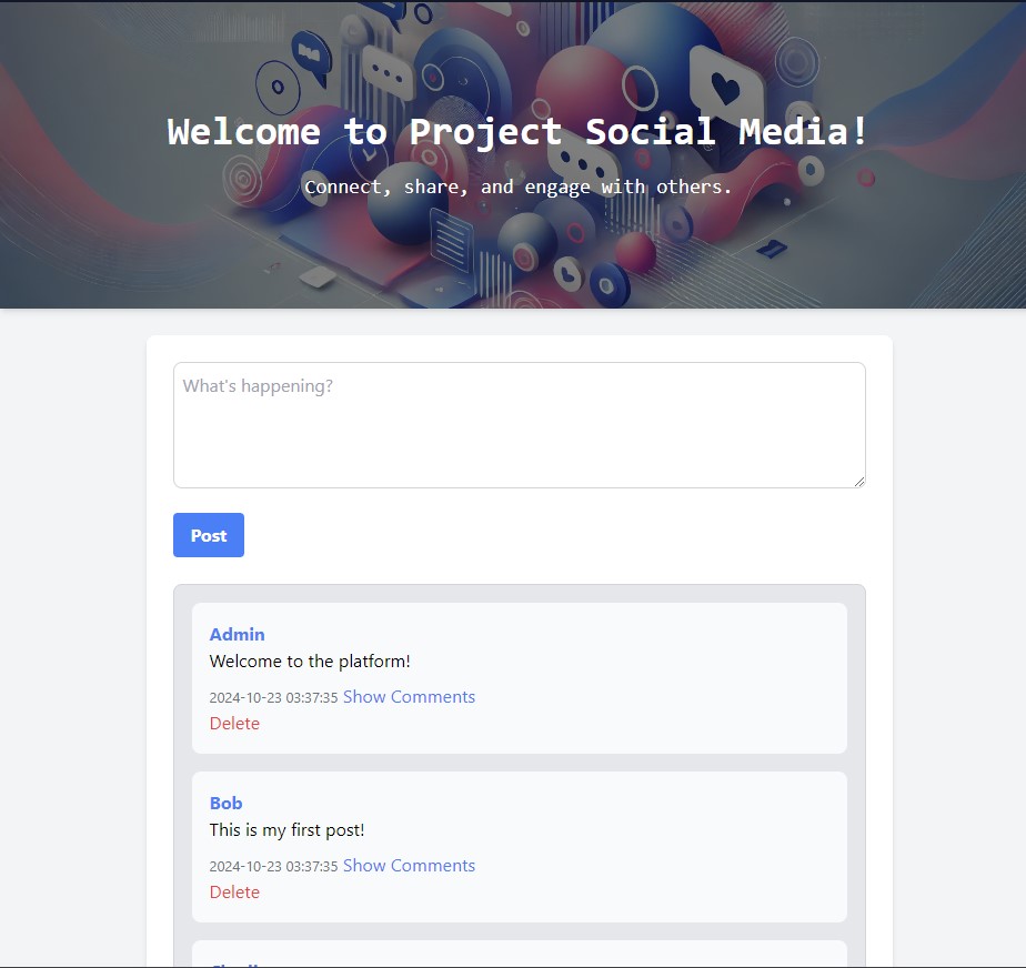 Social Media Project